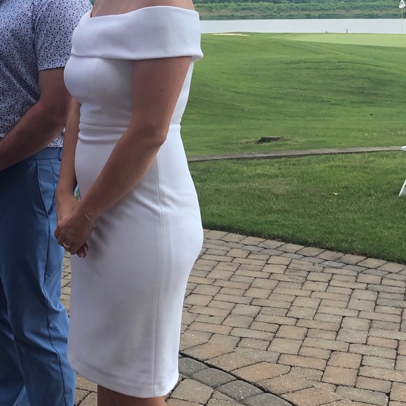 Calvin Klein white cocktail dress - Picture 6 of 8